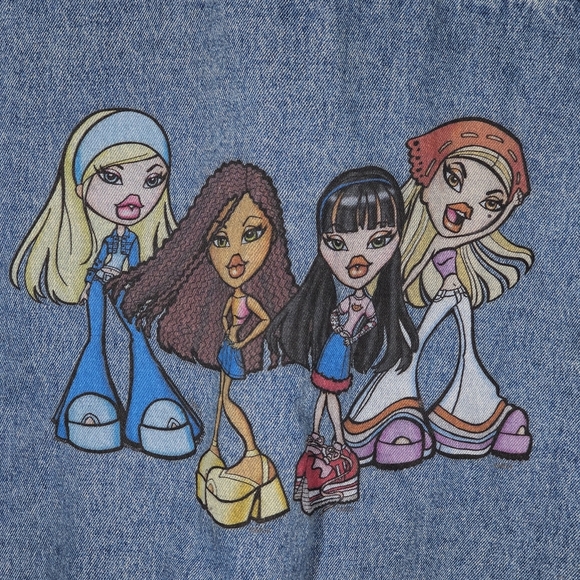 Cakeworthy Bratz Cropped Denim Jean Jacket Size 4XL - Picture 9 of 10